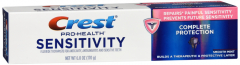 CREST PRO-HEALTH SENS COMPL PROT TP 6OZ