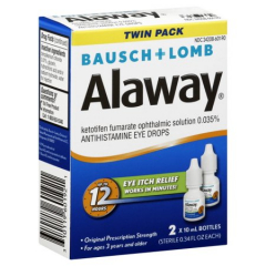 ALAWAY ALLERGY EYE DROP TWIN 2X10ML