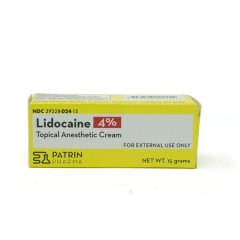 LIDOCAINE 4% CRM 15 GM
