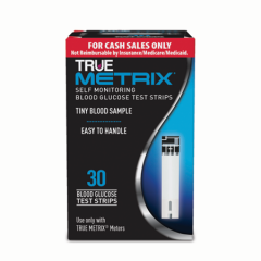 TRUE METRIX TEST STRIP CASH 30CT