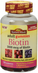 BIOTIN 3000MCG ADULT GMY 90CT NAT MADE