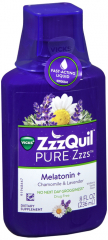ZZZQUIL PURE ZZZS MELATONIN LQUID 8OZ