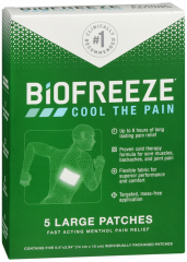 BIOFREEZE PATCH 5CT