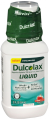 DULCOLAX LIQUID LAXATIVE CHERRY LIQ 12OZ