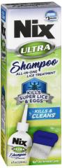 NIX ULTRA SHAMPOO AIO LICE TREATMENT 4OZ