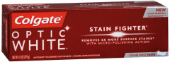 OPTIC WHITE STAIN FIGHTR T/P 4.2OZ MINT