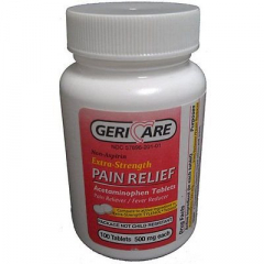 ACETAMINOPHEN 500MG CAPS 100CT