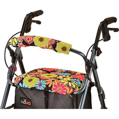 SEAT & BACK WALKER COVER BOHO BLOSSM DS