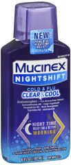 MUCINEX FAST-MAX NT SHFT C&C CLD&FLU 6OZ