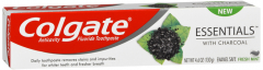 COLGATE ESSENTIAL TP CHARCOAL 4.6OZ