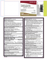 DOXYLAMINE-PHENYL HCL 7.5-10 MG TAB 100