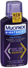 MUCINEX FAST-MAX NT SHFT CLD&FLU 6OZ