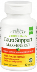 ESTRO SUPP MAX +ENRGY TAB 30CT 21ST CENT