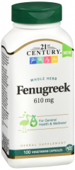 FENUGREEK 610MG CAP 100CT 21ST CENTURY