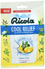 RICOLA BAG COOL RLF LEMON FROST LOZ 19CT