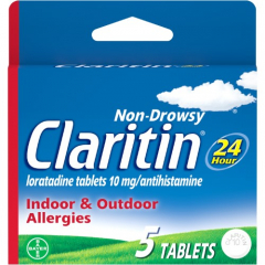 CLARITIN 24HR 10MG TAB 5CT
