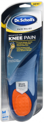 SCHOLLS PAIN ORTHO KNEE INSOLE MEN 1PR