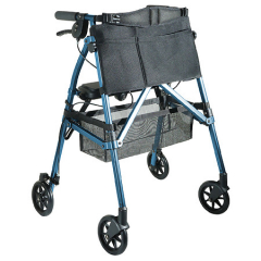 EZ FOLD N GO ROLLATOR 4350-CB COBALT DS