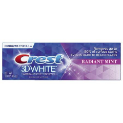 CREST 3D WHITE RADIANT MINT T/P 3.0OZ