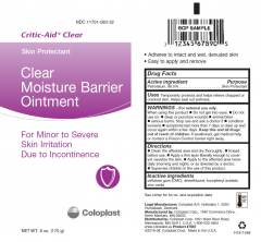 CRITIC AID CLEAR OINTMENT 2.5OZ