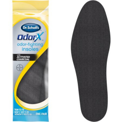 SCHOLLS ODOR X INSOLE 1 PAIR