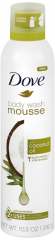 DOVE COCONUT OIL SHOWER MOUSSE 10.3OZ