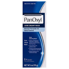 PANOXYL ACNE CREAMY WASH 4% 6OZ