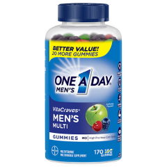 ONE-A-DAY MEN'S VITACRAVES GMY 170CT