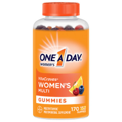ONE-A-DAY WOMEN VITACRAVE GMY 170CT