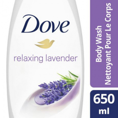 DOVE RELAXING LAVENDAR BODY WASH 22OZ