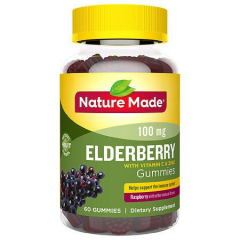 ELDERBERRY 100MG GMY 60CT NATURE MADE