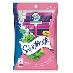 SKINTIMATE TWIN DSPSBL WMN RZ BLADE 12CT
