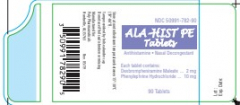 ALA-HIST PE 2/10MG TAB 90CT POLY