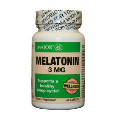 MELATONIN 3 MG TAB 60