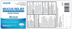 GUAIFENESIN 600 MG ER TAB 500
