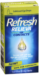 REFRESH RELIEVA PF LUBE EYE DROP 8ML