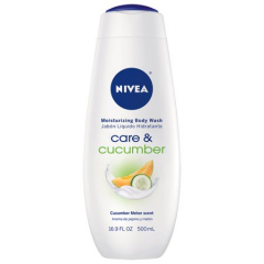 NIVEA CARE & CUCUMBER BODY WASH 16.9OZ