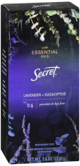 SECRET ESST OIL LAV EUCLYPS AP DEO 2.6OZ