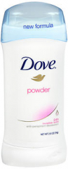 Dove Anti-Perspirant Deodorant Invisible Solid Powder - 2.6 oz