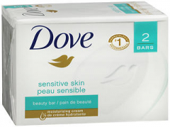 Dove Beauty Bars Sensitive Skin - 2, 4 oz bars