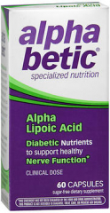 alpha betic Lipoic Acid Capsules - 60 ct