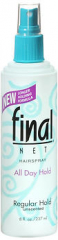 Final Net Hairspray Non-Aerosol Regular Hold Unscented - 8 oz