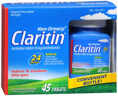 Claritin 24 Hour Allergy Tablets - 45 ct