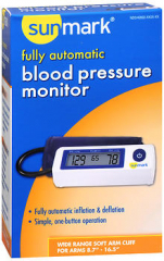 Sunmark Fully Automatic, Blood Pressure Monitor - 1 ct
