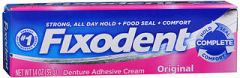 Fixodent Denture Adhesive Cream Original - 1.4 oz