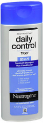 Neutrogena Daily Control 2 in 1 Dandruff Shampoo Plus Conditioner - 8.5 oz