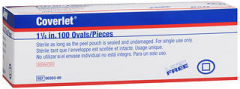 Coverlet Oval Dressings 1-1/4 Inches - 100 each