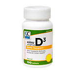 QC VIT VIT D3 TAB 400IU 100        95917