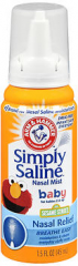 Simply Saline Nasal Mist, Baby - 1.5 oz