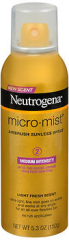 Neutrogena Micro-Mist Airbrush Sunless Tan Spray Medium - 5.3 oz
